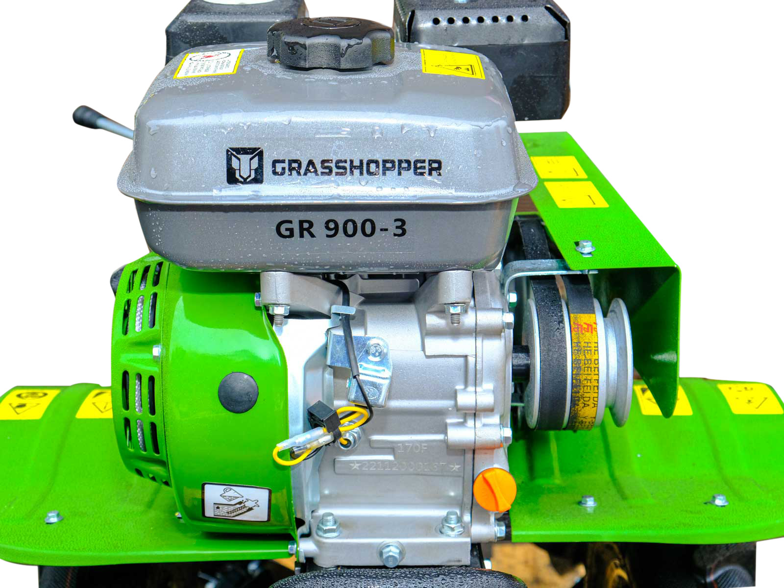 Мотокультиватор GRASSHOPPER GR 900-3 (4.00-10) (7,0 л.с.) (пониж. передача) | img-12