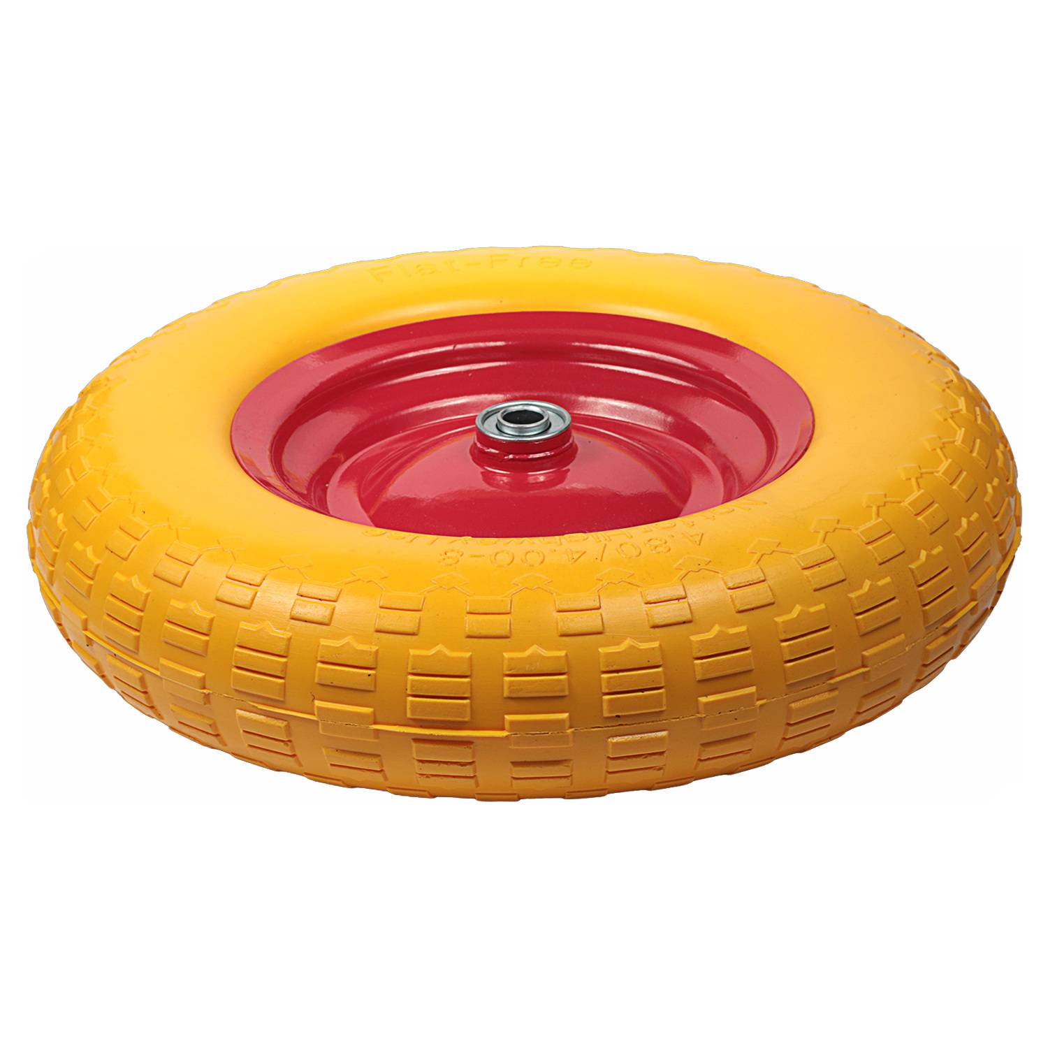 Колесо для тачки PU 4.00-8 (16х70) полиуретановое | img-5