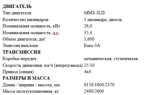 Машина погрузочно-уборочная "МПУ-320М" (ММЗ, 35л.с. 4х4) | img-2
