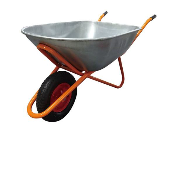 Тачка строительная WB6429 1-колесная (120л, 180 кг, 16"x4.00-8 ) | img-2