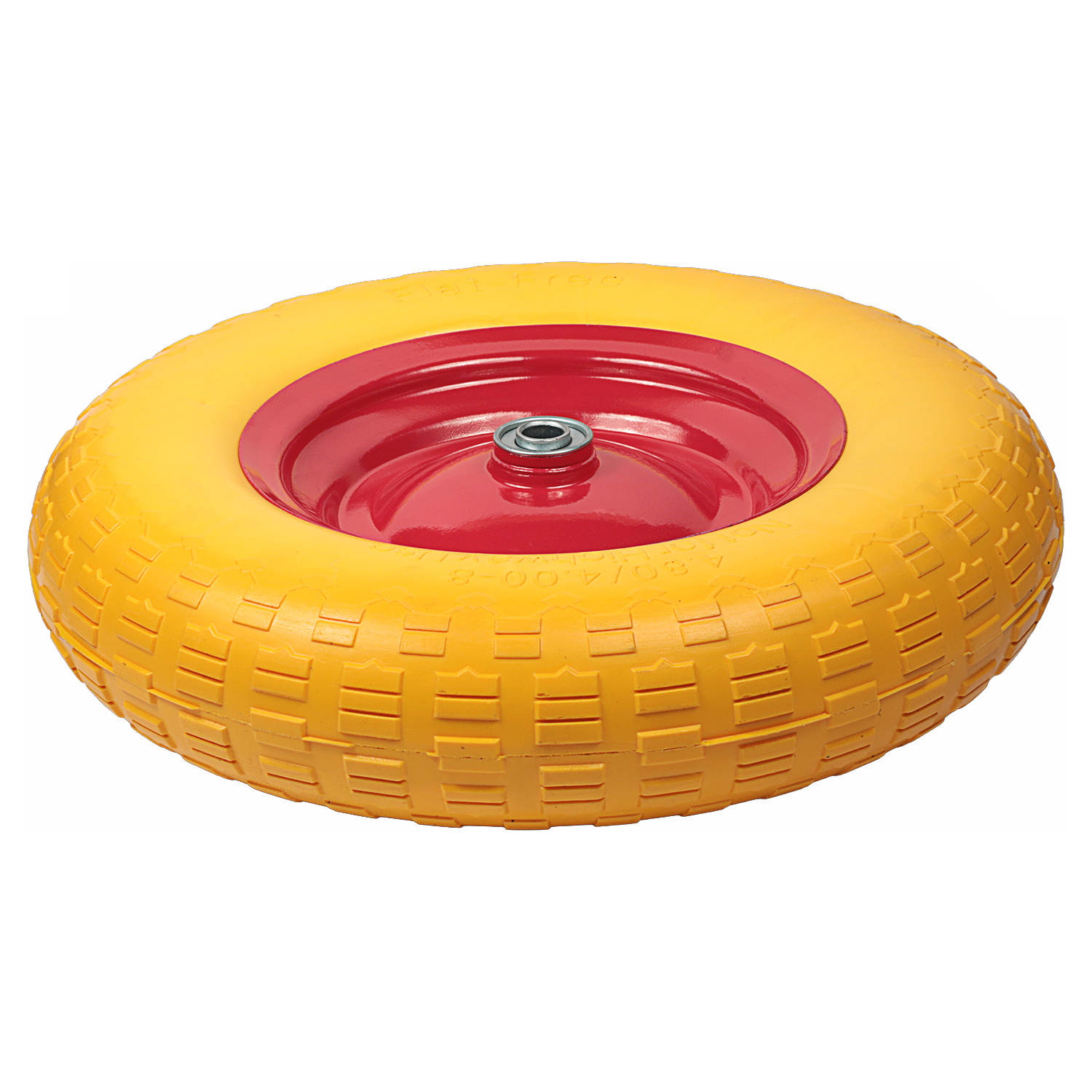 Колесо для тачки PU 4.00-8 (16х70) полиуретановое | img-6