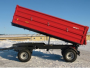 Т 710/2 Двухосный прицеп с трехсторонним свалом., 8т